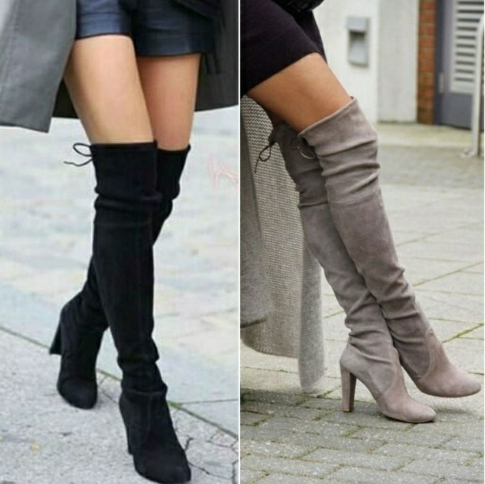 DESIGNER👢Fashion knee high boots - Picture 1 of 3